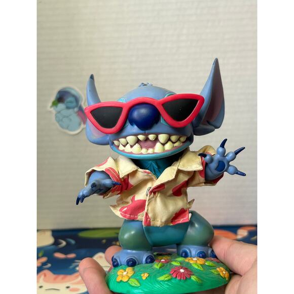 Disney LIlo & Stitch Hula Boinger Hasbro 2002 Bobblehead - Picture 8 of 11